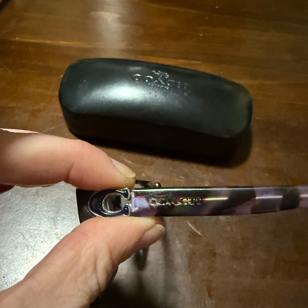 Coach Lavender Women's Glasses - Picture 4 of 4